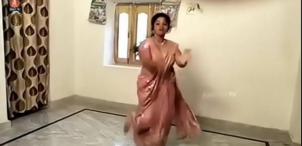  Telugu lanja dance with sexy body